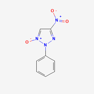 molecular formula C8H6N4O3 B4911660 4-Nitro-2-phenyl-2H-1,2,3-triazol-1-ium-1-olate 