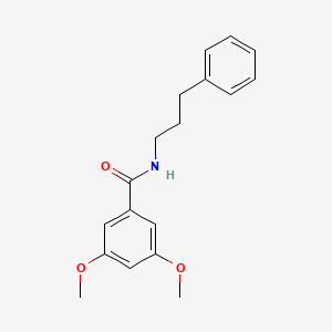 3,5-dimethoxy-N-(3-phenylpropyl)benzamide