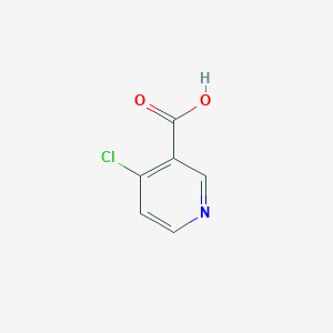 molecular formula C6H4ClNO2 B049118 4-氯烟酸 CAS No. 10177-29-4