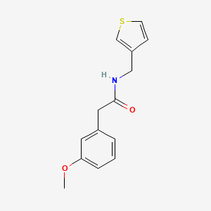 2-(3-methoxyphenyl)-N-(3-thienylmethyl)acetamide