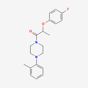 2-(4-Fluorophenoxy)-1-[4-(2-methylphenyl)piperazin-1-yl]propan-1-one