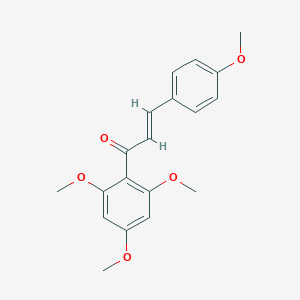 molecular formula C19H20O5 B491215 2',4,4',6'-Tetramethoxychalcone CAS No. 25163-67-1