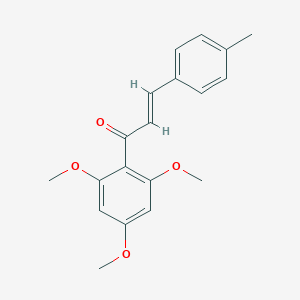molecular formula C19H20O4 B491222 4-Methyl-2',4',6'-trimethoxychalcone 