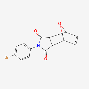 2-(4-bromophenyl)-3a,4,7,7a-tetrahydro-1H-4,7-epoxyisoindole-1,3(2H)-dione