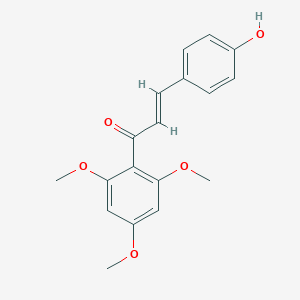 molecular formula C18H18O5 B491225 4-Hydroxy-2',4',6'-trimethoxychalcone 