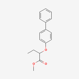 methyl 2-(4-biphenylyloxy)butanoate