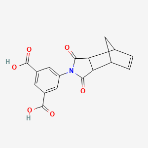 5-(1,3-dioxo-1,3,3a,4,7,7a-hexahydro-2H-4,7-methanoisoindol-2-yl)benzene-1,3-dicarboxylic acid