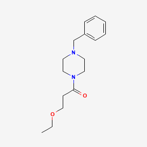 1-benzyl-4-(3-ethoxypropanoyl)piperazine