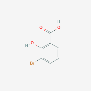 molecular formula C7H5BrO3 B049128 3-溴-2-羟基苯甲酸 CAS No. 3883-95-2