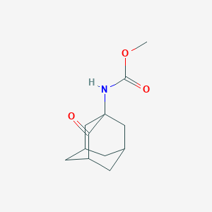 methyl N-(2-oxo-1-adamantyl)carbamate