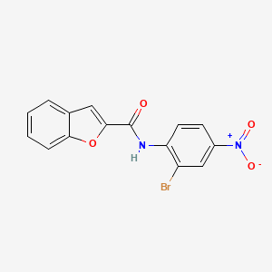 N-(2-bromo-4-nitrophenyl)-1-benzofuran-2-carboxamide