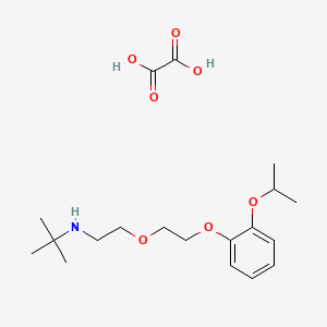 N-{2-[2-(2-isopropoxyphenoxy)ethoxy]ethyl}-2-methyl-2-propanamine oxalate