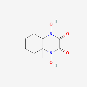 1,4-dihydroxy-4a-methyloctahydro-2,3-quinoxalinedione