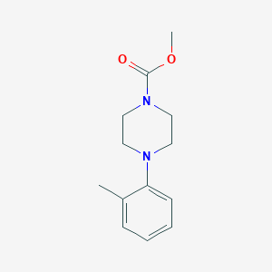 methyl 4-(2-methylphenyl)piperazine-1-carboxylate