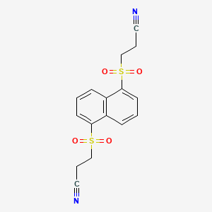 3,3'-(1,5-naphthalenediyldisulfonyl)dipropanenitrile