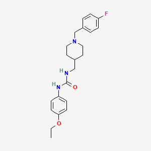 N-(4-ethoxyphenyl)-N'-{[1-(4-fluorobenzyl)-4-piperidinyl]methyl}urea