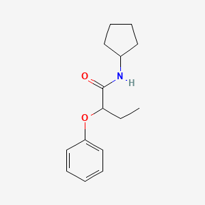 N-cyclopentyl-2-phenoxybutanamide