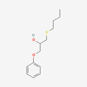 1-Butylsulfanyl-3-phenoxypropan-2-ol