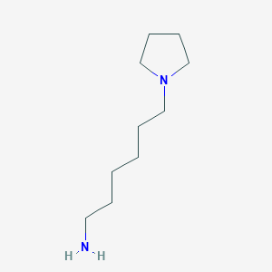molecular formula C10H22N2 B491369 6-(1-Pyrrolidinyl)hexylamine CAS No. 2669-16-1