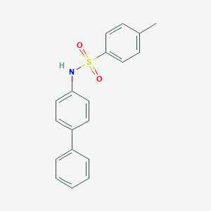 molecular formula C19H17NO2S B491371 N-[1,1'-Biphenyl]-4-yl-4-methylbenzenesulfonamide CAS No. 65690-69-9