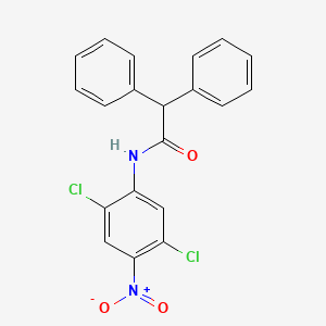 N-(2,5-dichloro-4-nitrophenyl)-2,2-diphenylacetamide