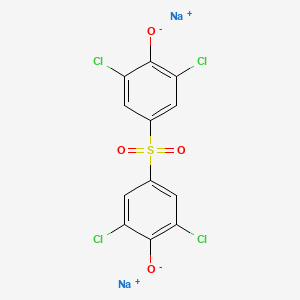 molecular formula C12H4Cl4Na2O4S B4914108 disodium;2,6-dichloro-4-(3,5-dichloro-4-oxidophenyl)sulfonylphenolate 