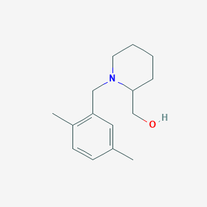 [1-[(2,5-Dimethylphenyl)methyl]piperidin-2-yl]methanol