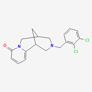 11-(2,3-dichlorobenzyl)-7,11-diazatricyclo[7.3.1.0~2,7~]trideca-2,4-dien-6-one