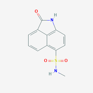 molecular formula C12H10N2O3S B491476 N-methyl-2-oxo-1H-benzo[cd]indole-6-sulfonamide CAS No. 53257-53-7