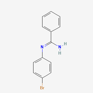 molecular formula C13H11BrN2 B4914900 N-(4-Bromo-phenyl)-benzamidine 