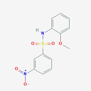 N-(2-methoxyphenyl)-3-nitrobenzenesulfonamide