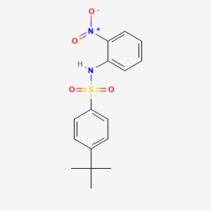 4-tert-butyl-N-(2-nitrophenyl)benzenesulfonamide