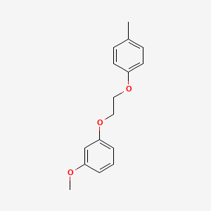 1-methoxy-3-[2-(4-methylphenoxy)ethoxy]benzene