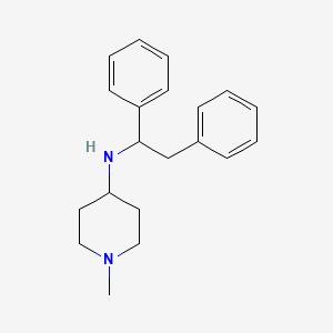 N-(1,2-diphenylethyl)-1-methylpiperidin-4-amine