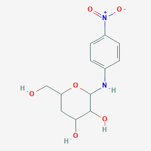 4-deoxy-N-(4-nitrophenyl)hexopyranosylamine