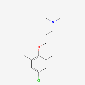 3-(4-chloro-2,6-dimethylphenoxy)-N,N-diethyl-1-propanamine