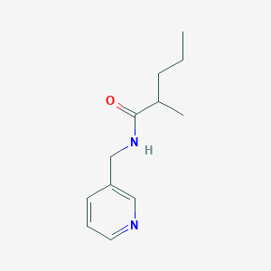 2-methyl-N-(pyridin-3-ylmethyl)pentanamide