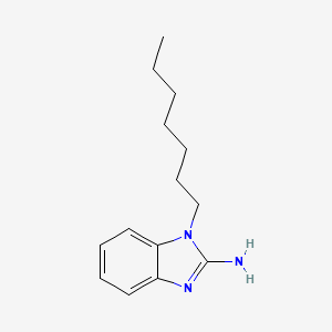 1-heptyl-1H-benzimidazol-2-amine