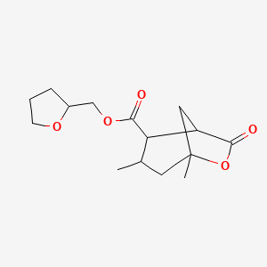 tetrahydro-2-furanylmethyl 3,5-dimethyl-7-oxo-6-oxabicyclo[3.2.1]octane-2-carboxylate