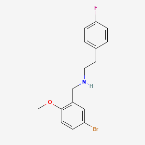 N-(5-bromo-2-methoxybenzyl)-2-(4-fluorophenyl)ethanamine