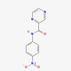 N-(4-nitrophenyl)pyrazine-2-carboxamide