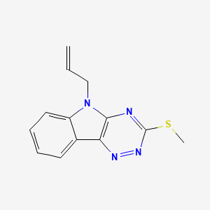 5-ALLYL-3-(METHYLSULFANYL)-5H-[1,2,4]TRIAZINO[5,6-B]INDOLE