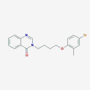 3-[4-(4-bromo-2-methylphenoxy)butyl]-4(3H)-quinazolinone