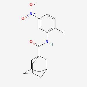 N-(2-methyl-5-nitrophenyl)-1-adamantanecarboxamide