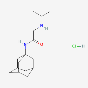 N~1~-1-adamantyl-N~2~-isopropylglycinamide hydrochloride