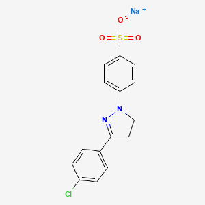 molecular formula C15H12ClN2NaO3S B4916997 Belophor CAS No. 3021-22-5