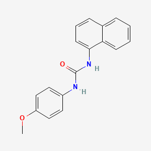 1-(4-METHOXY-PHENYL)-3-NAPHTHALEN-1-YL-UREA