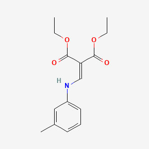 diethyl {[(3-methylphenyl)amino]methylene}malonate