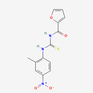 N-{[(2-methyl-4-nitrophenyl)amino]carbonothioyl}-2-furamide