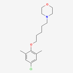 4-[5-(4-chloro-2,6-dimethylphenoxy)pentyl]morpholine